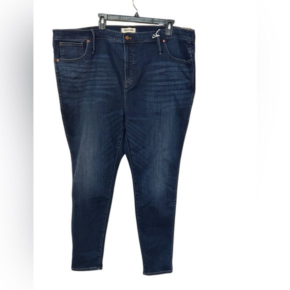 NWT Madewell 10" High-Rise Skinny Jeans in Hayes Wash size 37 - Picture 7 of 14